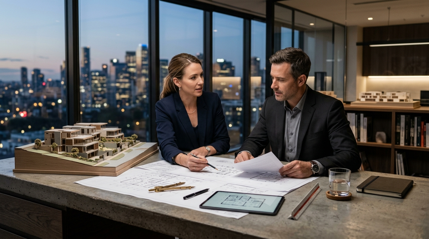 Planejamento estratégico de projeto e investimento imobiliário